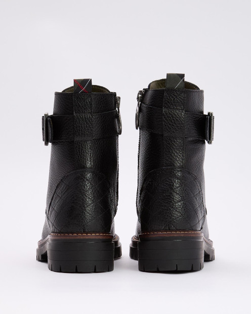 Heidi Commando Boots Black