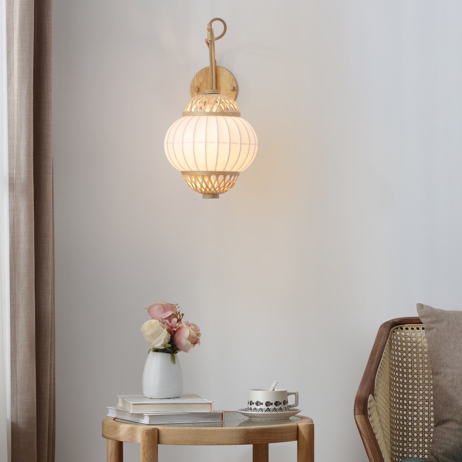 Hikari Wall Sconce — installation 2