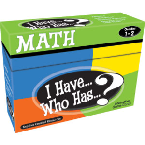 I Have, Who Has Math Game, Grade 1-2