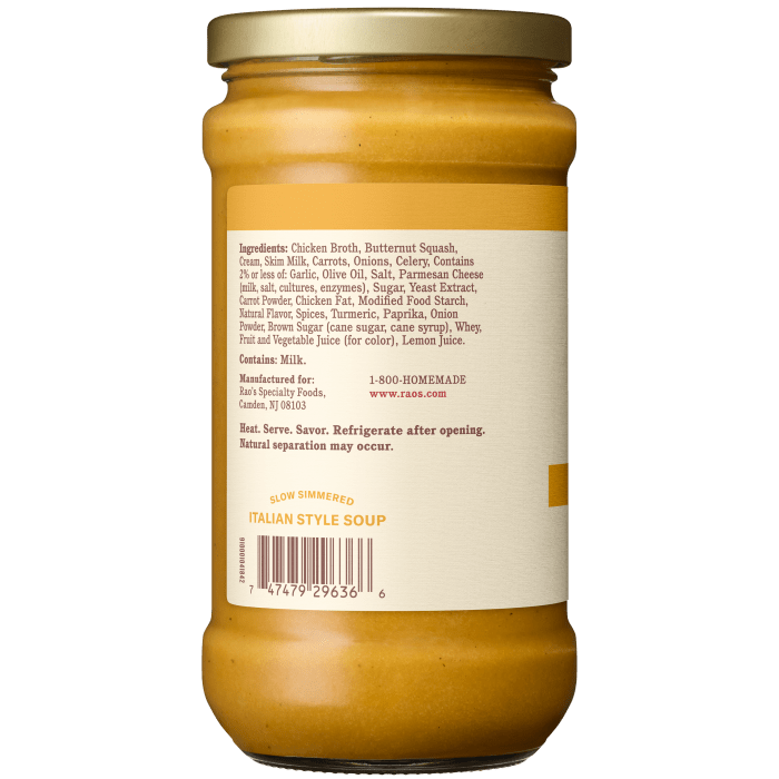 Butternut Squash Soup, 15.1 oz - Left Image