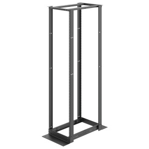 NVent Hoffman E4DRS19FM45U 4-Post Open Frame Rack, Floor Mount ...