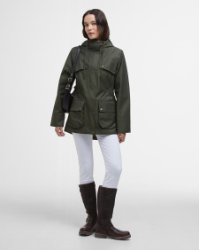 Dallas Waterproof Jacket Olive/Ancient Tartan