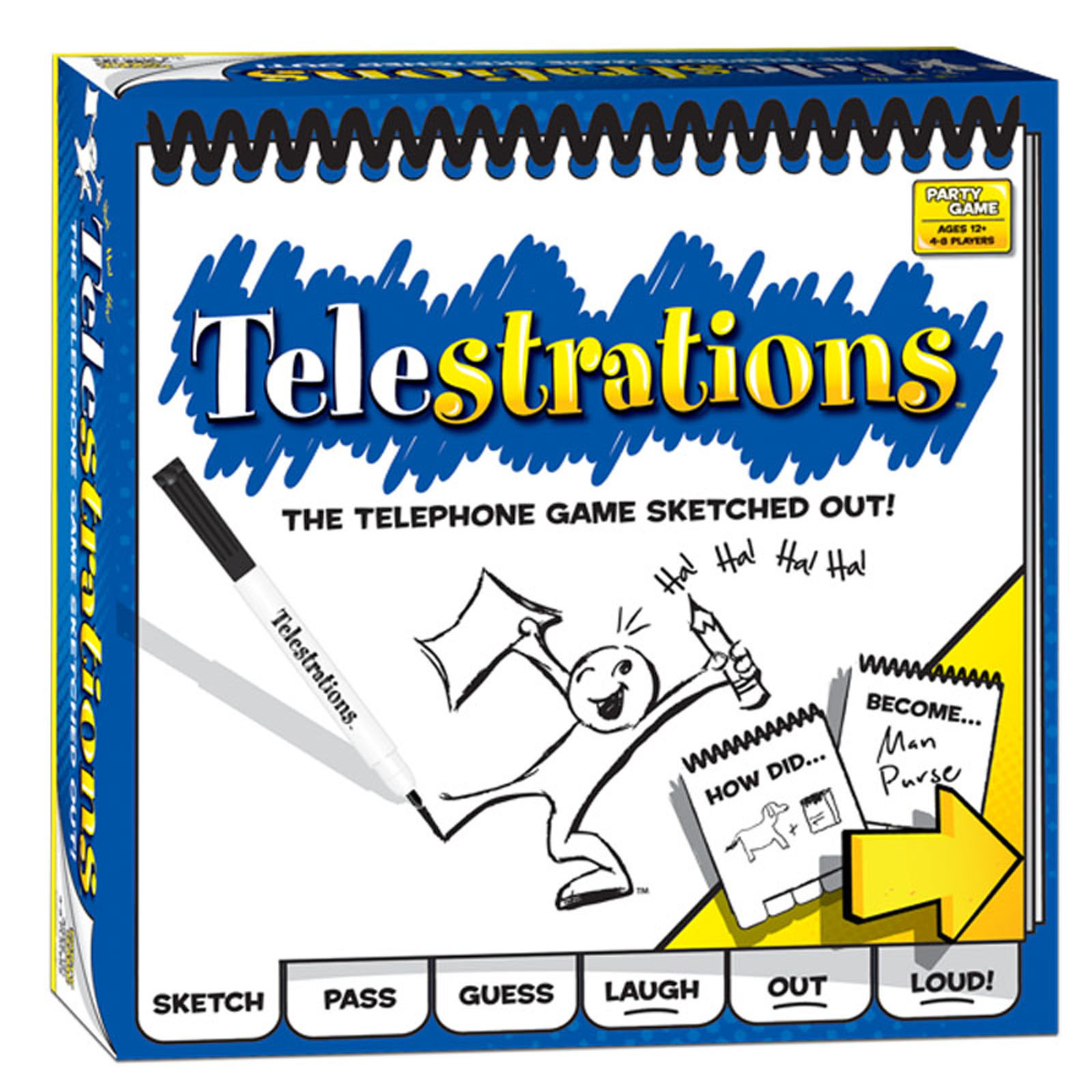 USAopoly Telestrations 8 Player: The Original image number null