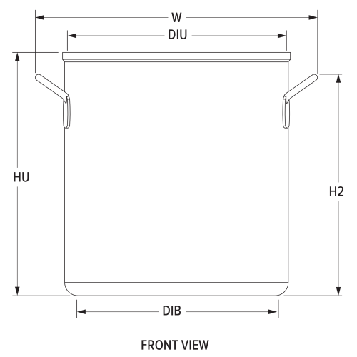 Engineering front view