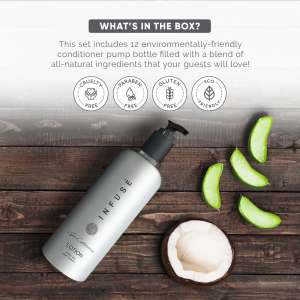 Diversified Hospitality, Acquavera Infusé, Terra Pure Infuse White Tea and Coconut Lotion Paste Lotion,  400 mL Pump Bottle