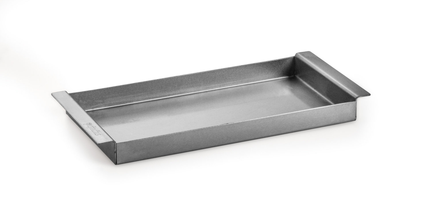 Plaque en acier inoxydable portion tapas