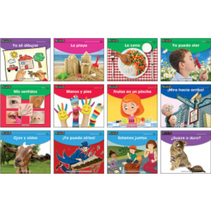 Early Rising Readers My Five Senses Theme Set, Spanish