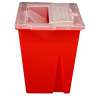 Impact, 2gal, Red, Sharps Container