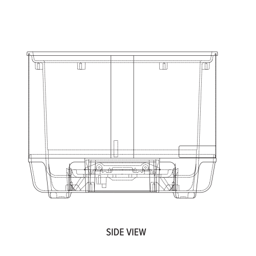 Engineering side view