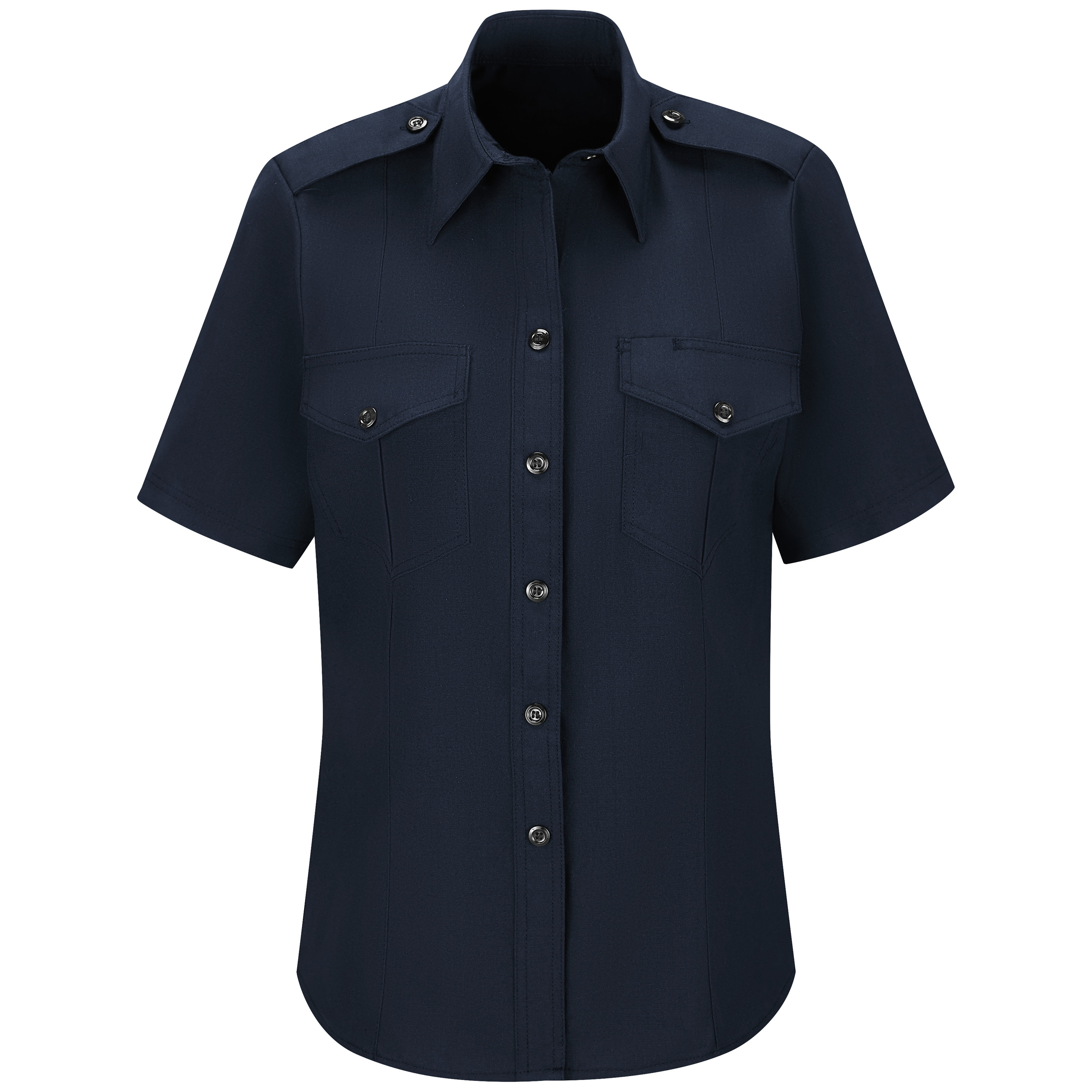 Women‘s Classic Short Sleeve Fire Chief Shirt-Workrite Fire Service