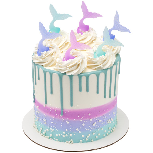 Mermaid Tail Wrap Cupcake Rings