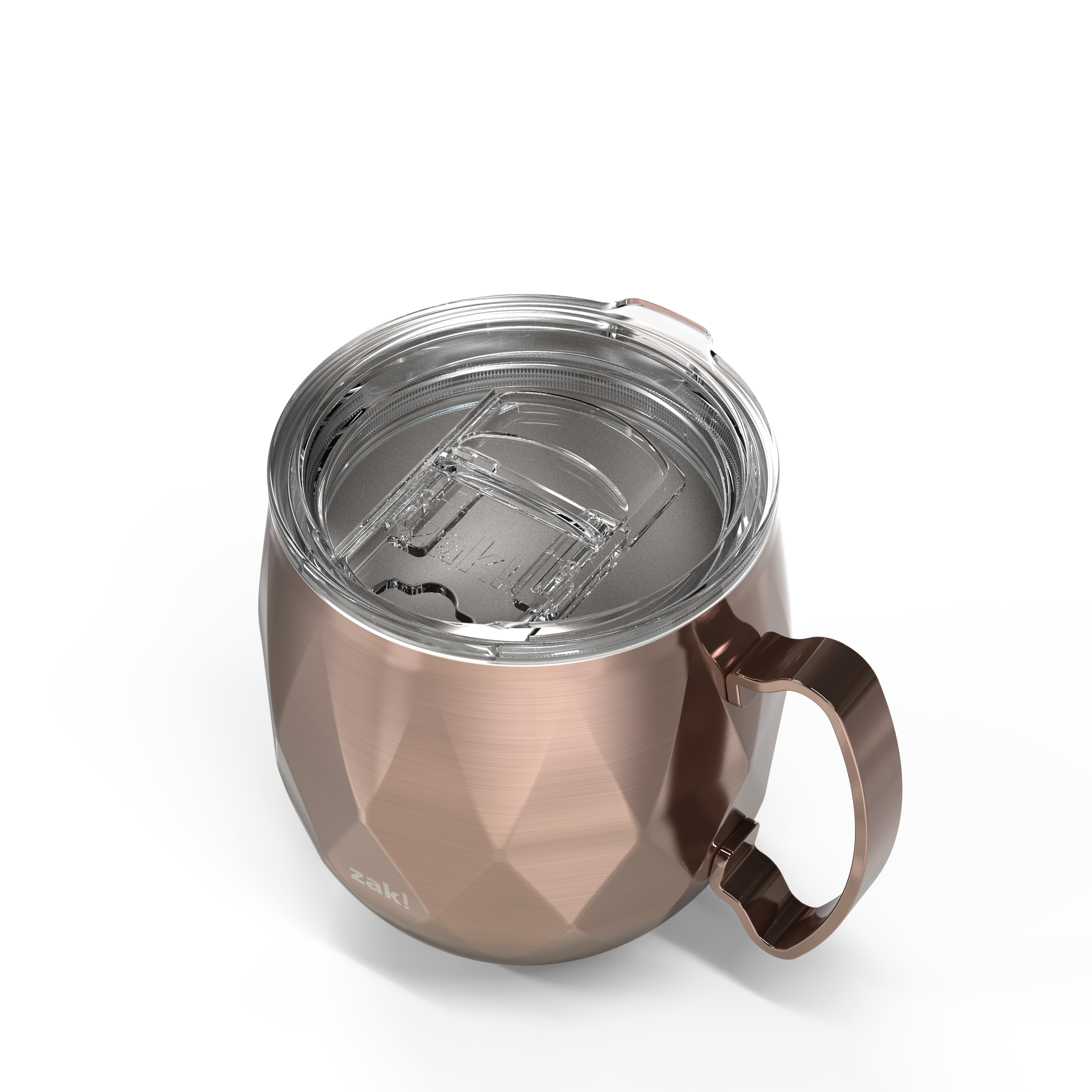 Fractal 19 ounce Vacuum Insulated Stainless Steel Tumbler, Rose Gold