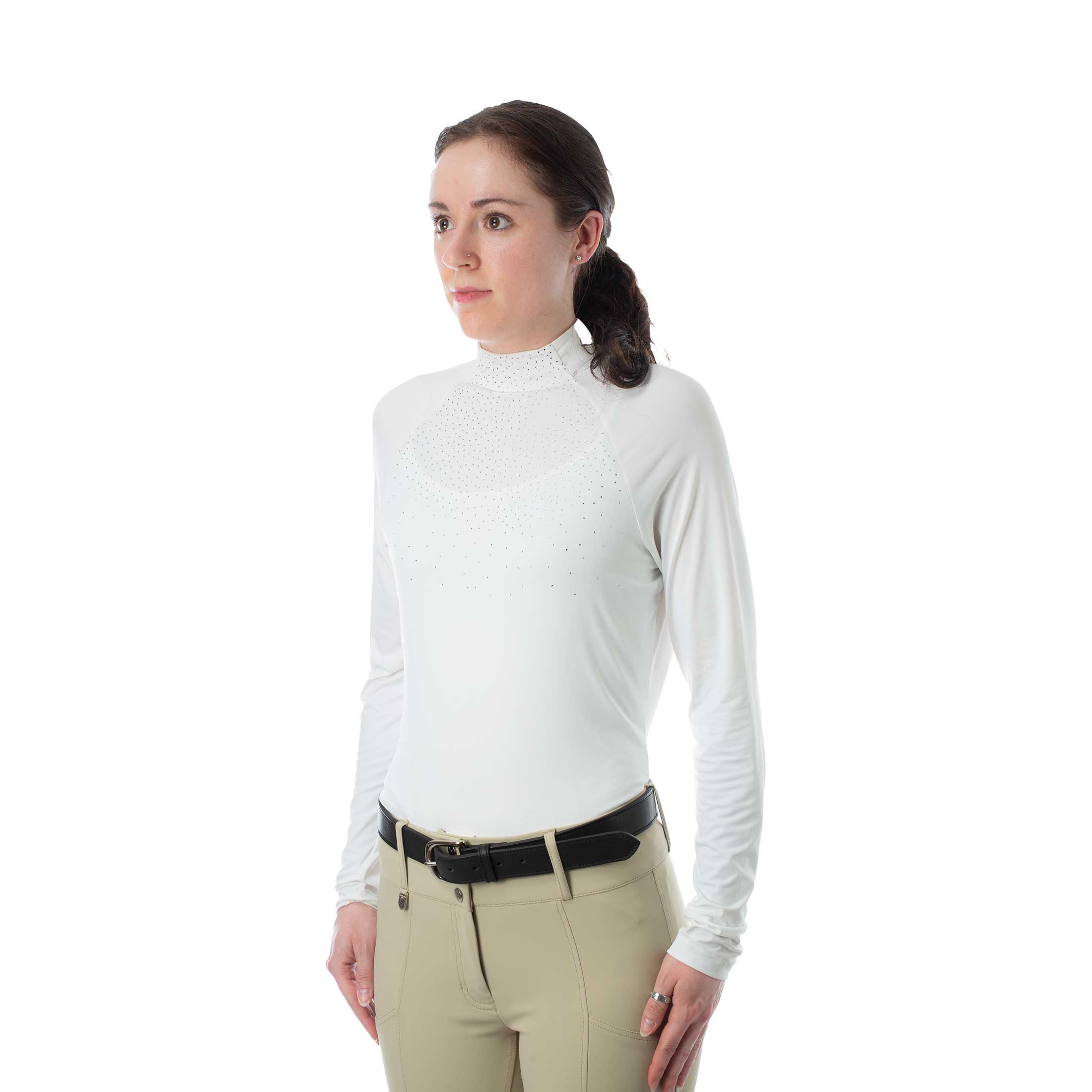 B Vertigo Charlotta Womens Long Sleeved Show Shirt