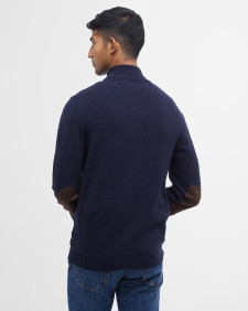 Maglione con zip Patch 