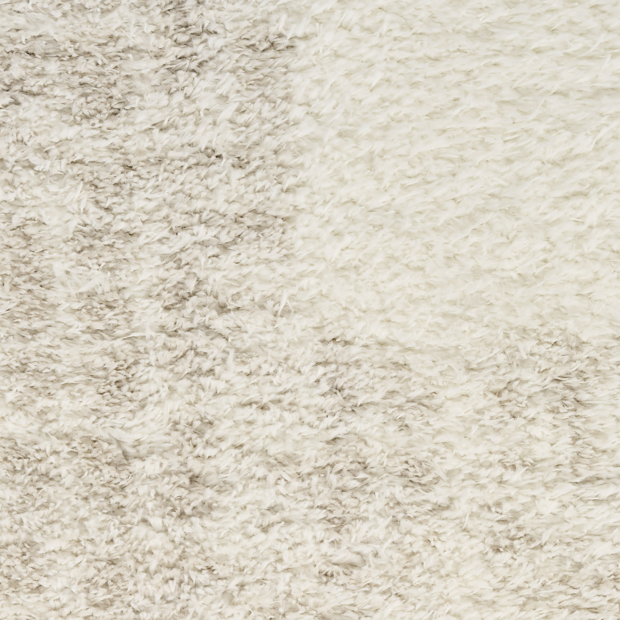 Nourison Pacific Shag 7'10" x 9'10" Ivory Beige Shag Indoor Rug