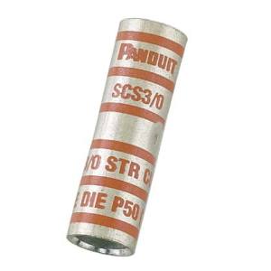 Butt Splice, Standard Barrel, Copper, 750 kcmil