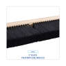 Boardwalk, 24in, Floor Brush Head, Polypropylene Bristles, Black