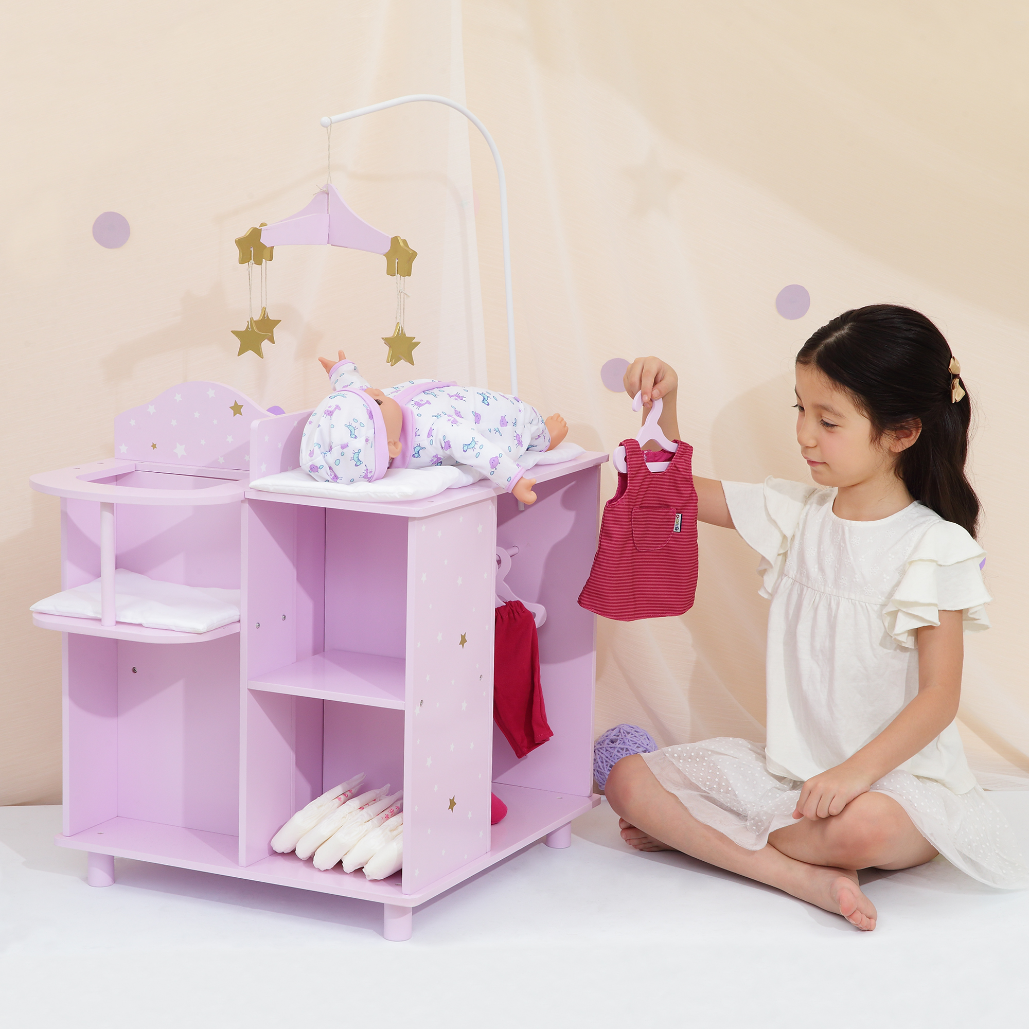 Olivia's Little World Baby Dolls Changing Station TD0203AP Dolls