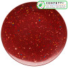 Confetti Salad Plate, Brick, 6-piece set slideshow image 1 Confetti Salad Plate, Brick, 6-piece set slideshow image 1