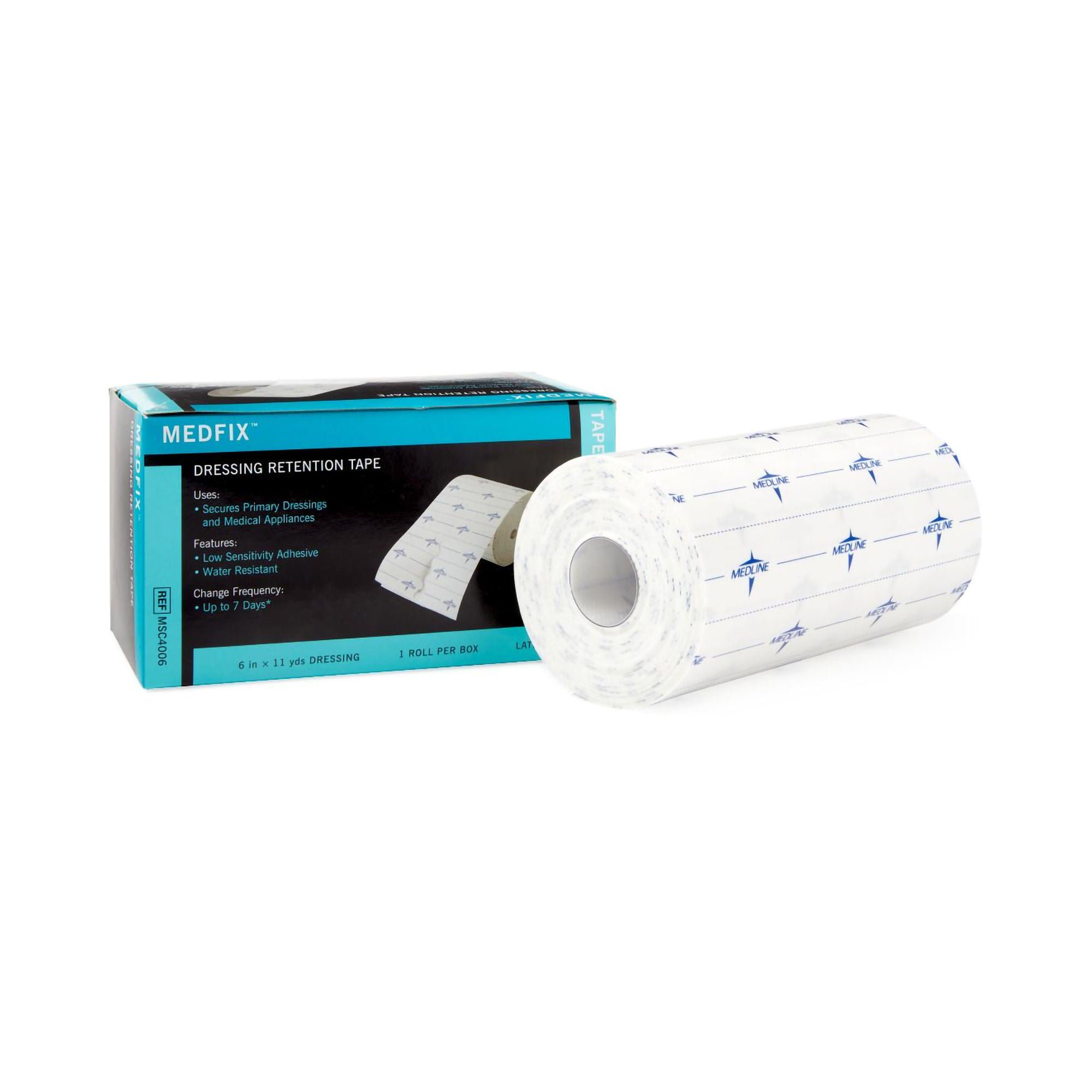 MedFix™ Nonwoven Dressing Retention Tape, 6 Inch x 11 Yard, White