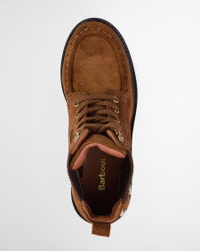 Stivaletti stringati Leonie Tobacco Suede
