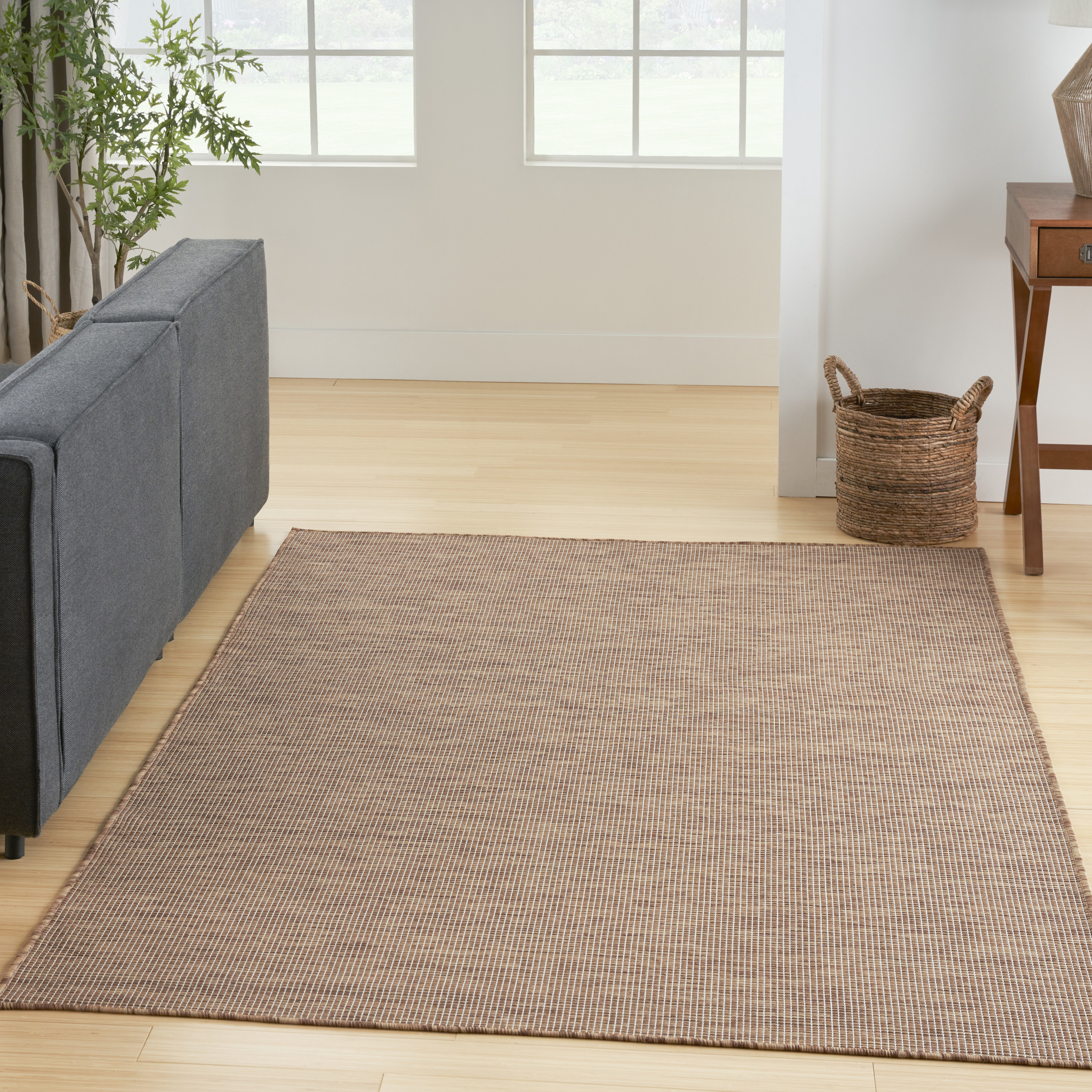 Nourison Positano 7' x 10' Jute Modern Rug