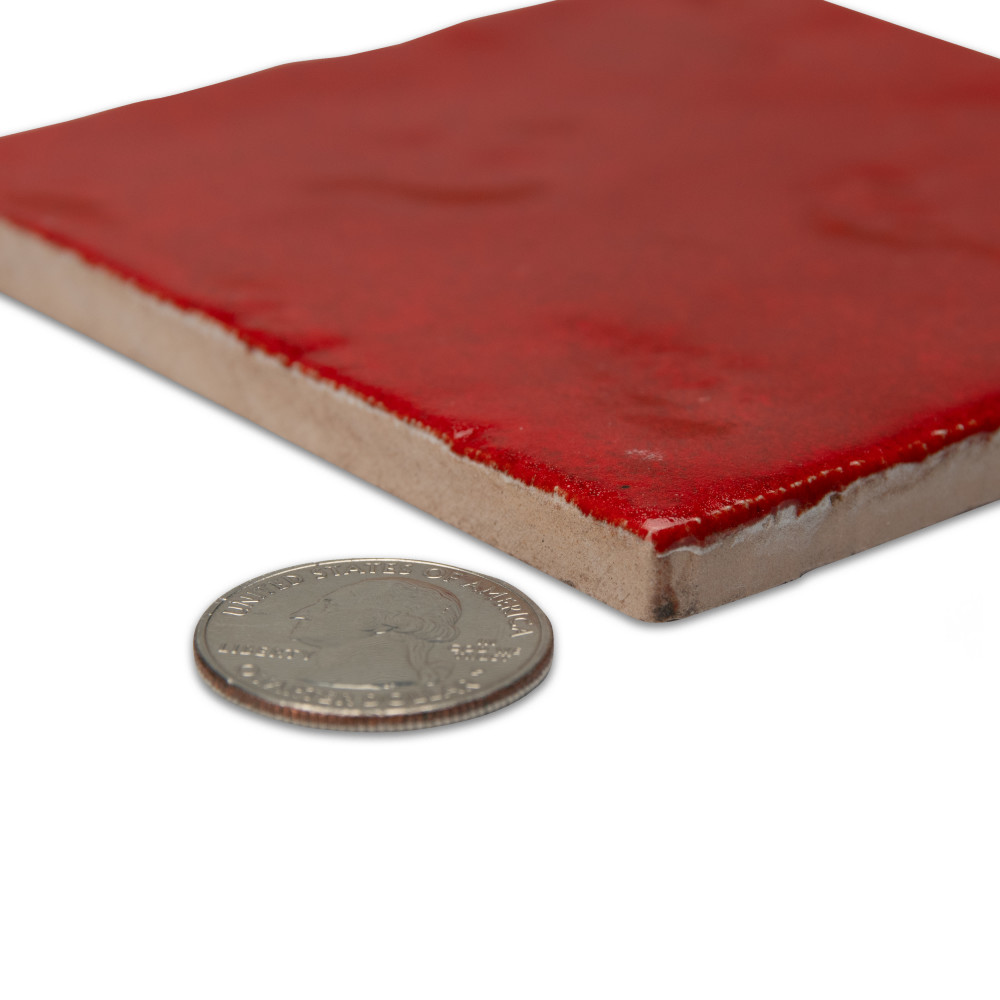 Menorca Volcano 4 in. x 4 in. Ceramic Wall Tile