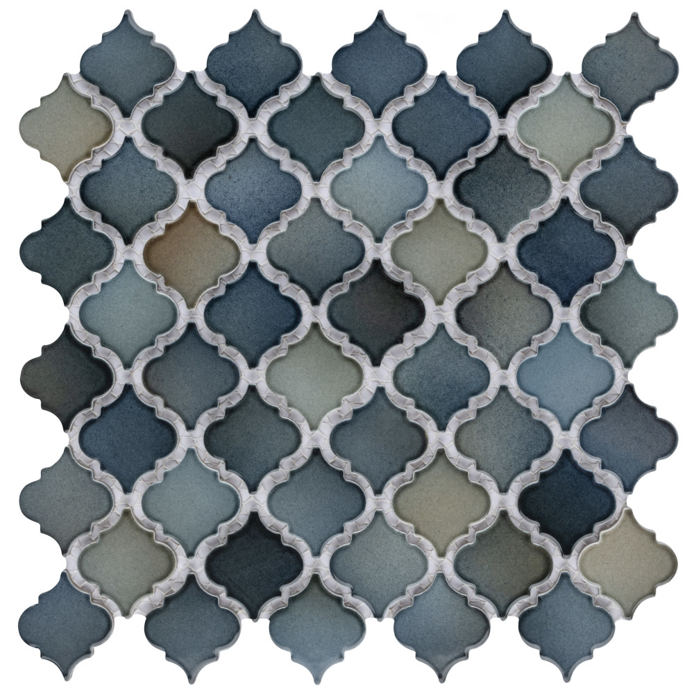 Hudson Tangier Atlantis 12-3/8 in. x 12-3/8 in. Porcelain Mosaic Tile