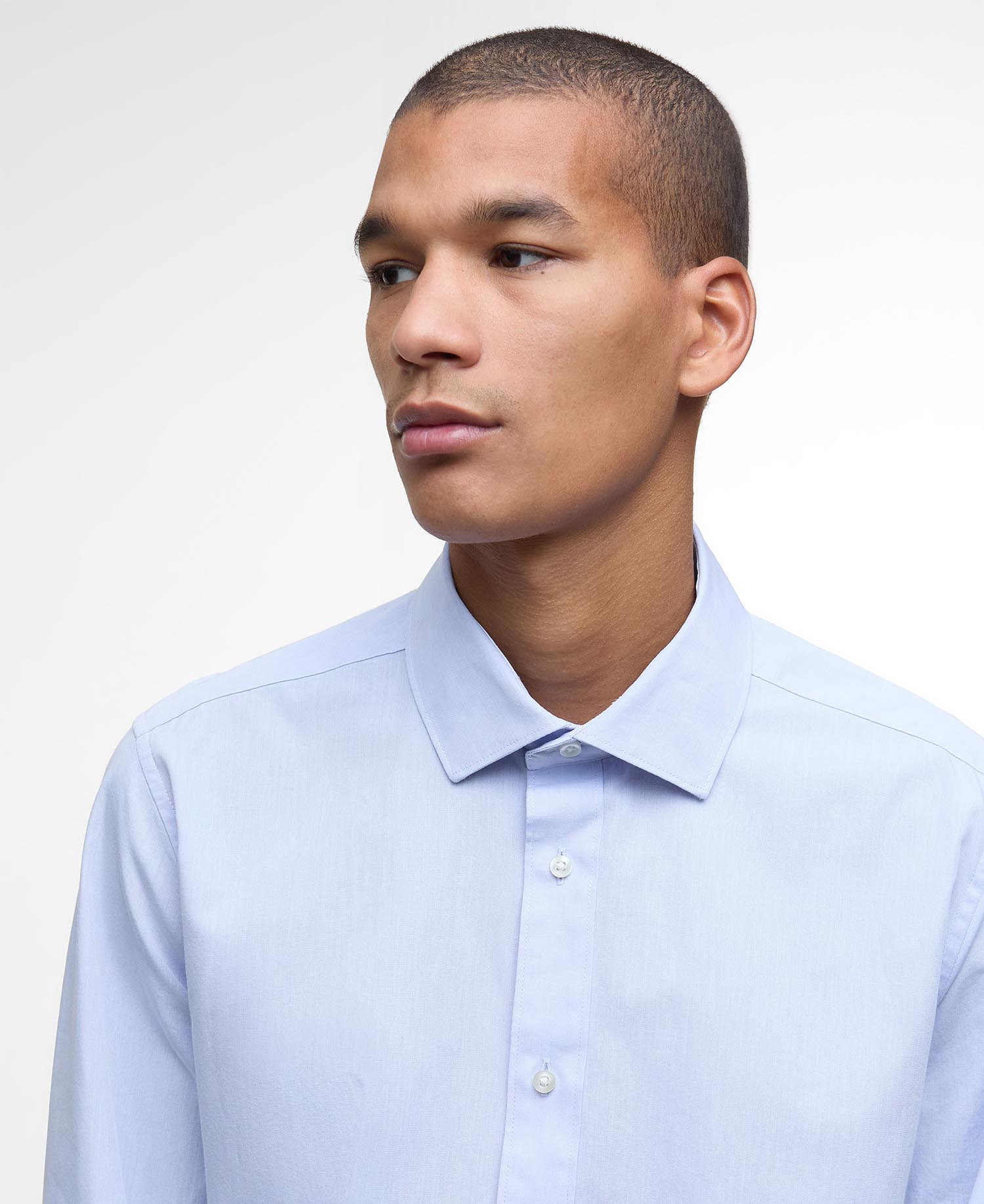 Throckley Oxford Tailored Shirt image number 3