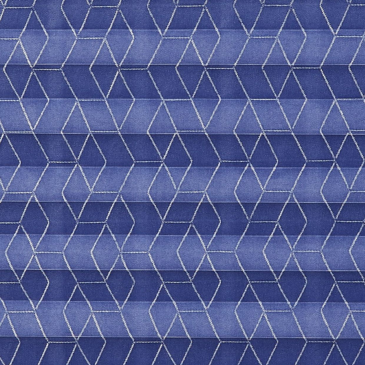 Gatsby Blue Pleated Blind