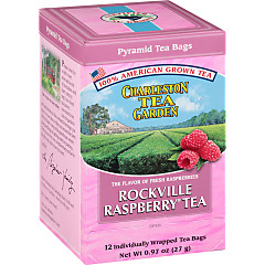 Rockville Raspberry® Pyramid Bags - Case of 6 boxes- total of 72 teabags