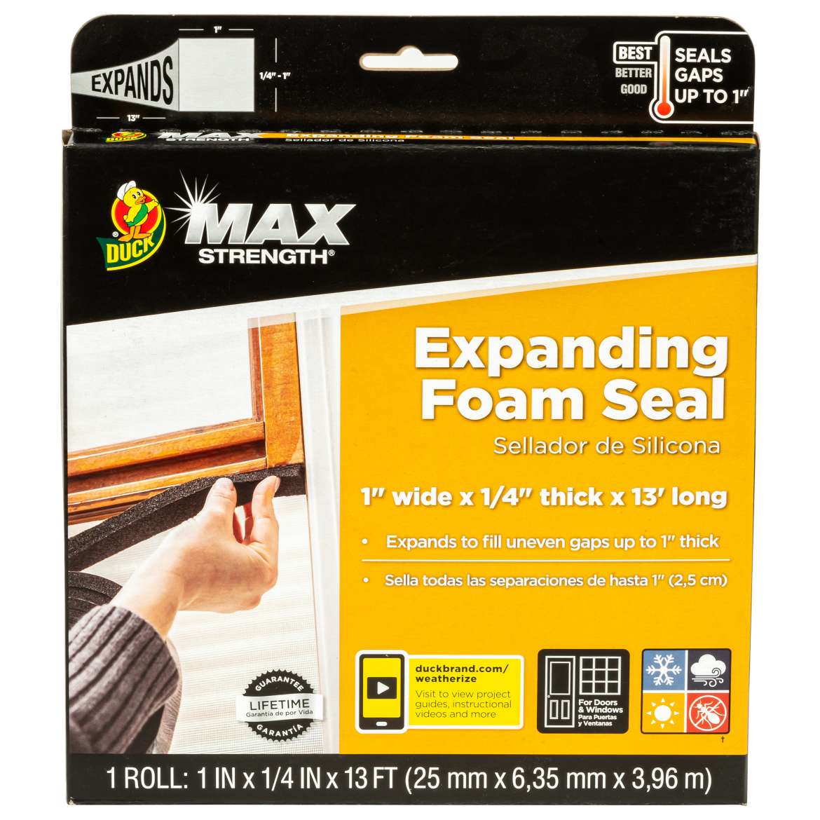 Max Strength Expanding Foam Seal