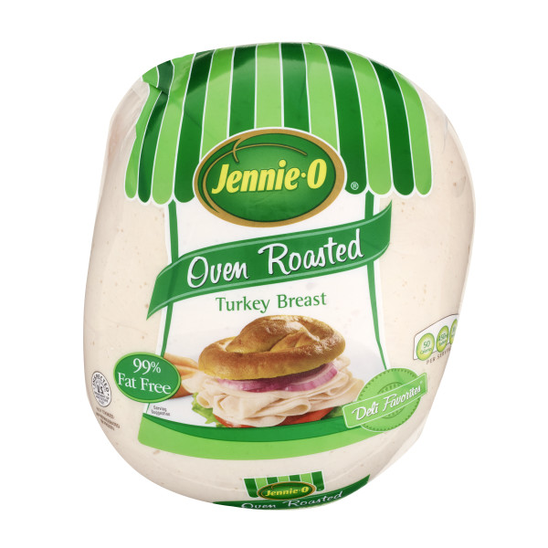 JENNIE-O(r) DELI FAVORITES(r) Oven Roasted Turkey Breast MFS, 2pc . C1CB - Front Center Inner Pack (Hi Res)