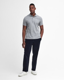 Stretch Cord Relaxed Trousers Dark Navy