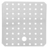 Two-thirds-size Super Pan 3® stainless steel false bottom