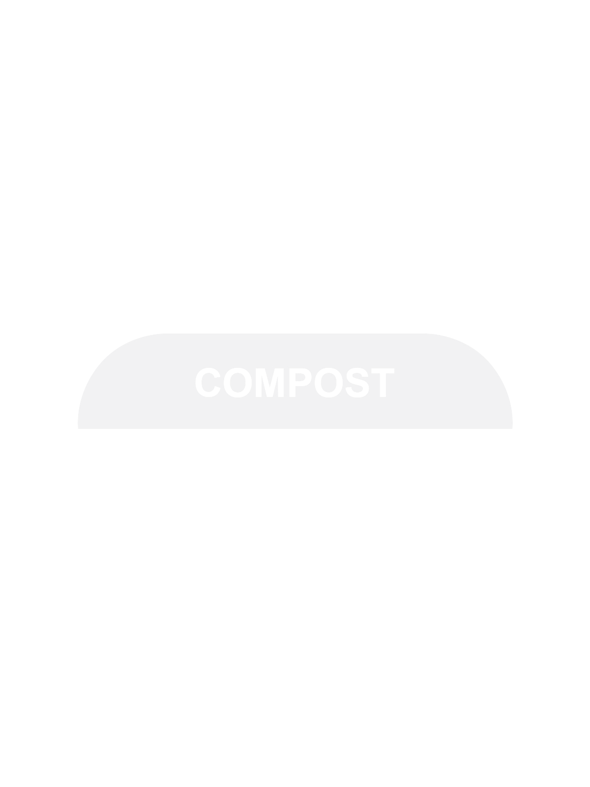 BILLI BOX – Label – Compost – Clear-White