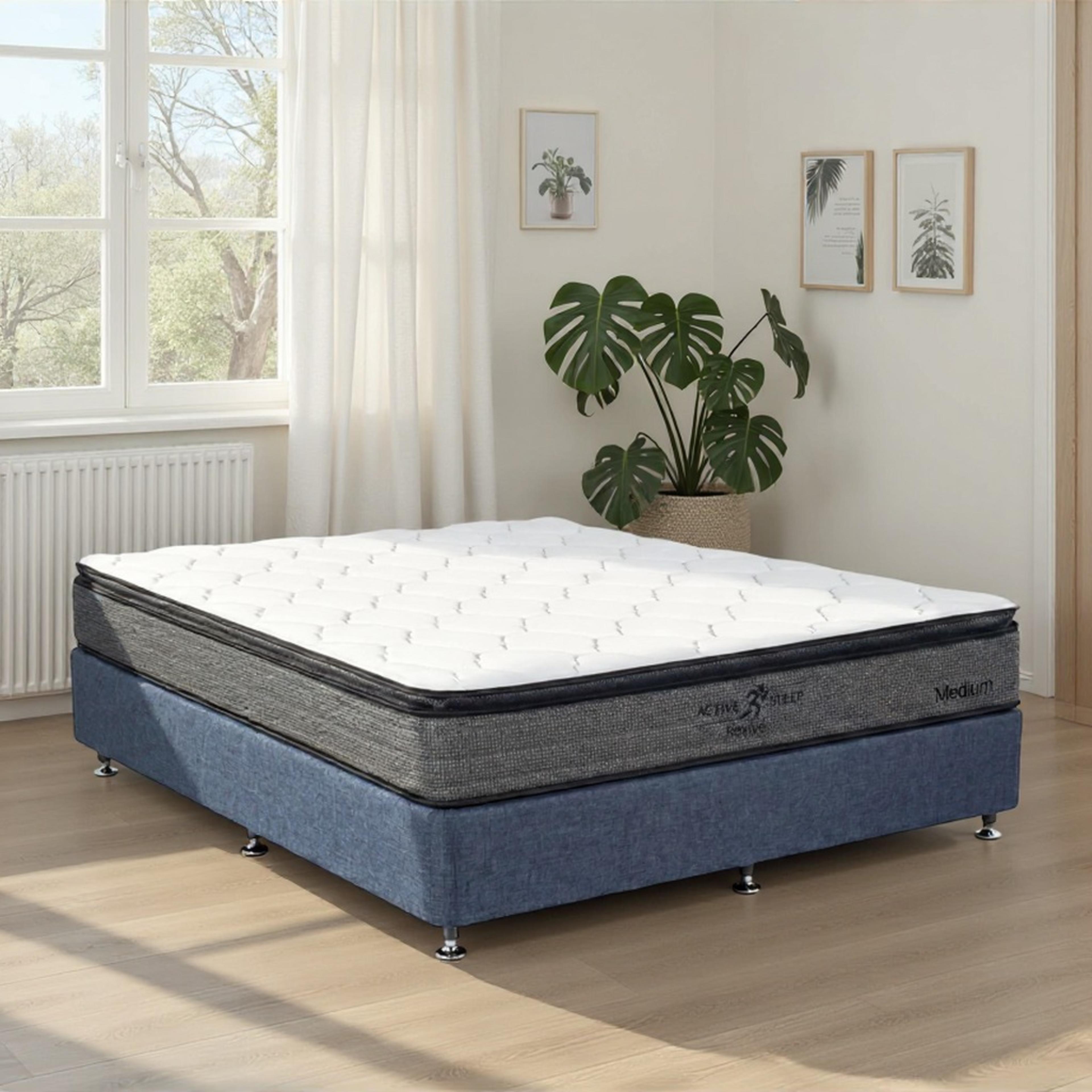 Lifestyle image of the Active Sleep Revive Mattress, Medium from Forty Winks