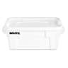 Rubbermaid Commercial, BRUTE, Food Storage Tote with Lid, 14 Gal, White