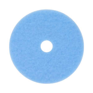 3M,  Hi-Performance Burnish 3050 Round Floor Pad, 24", Light Blue