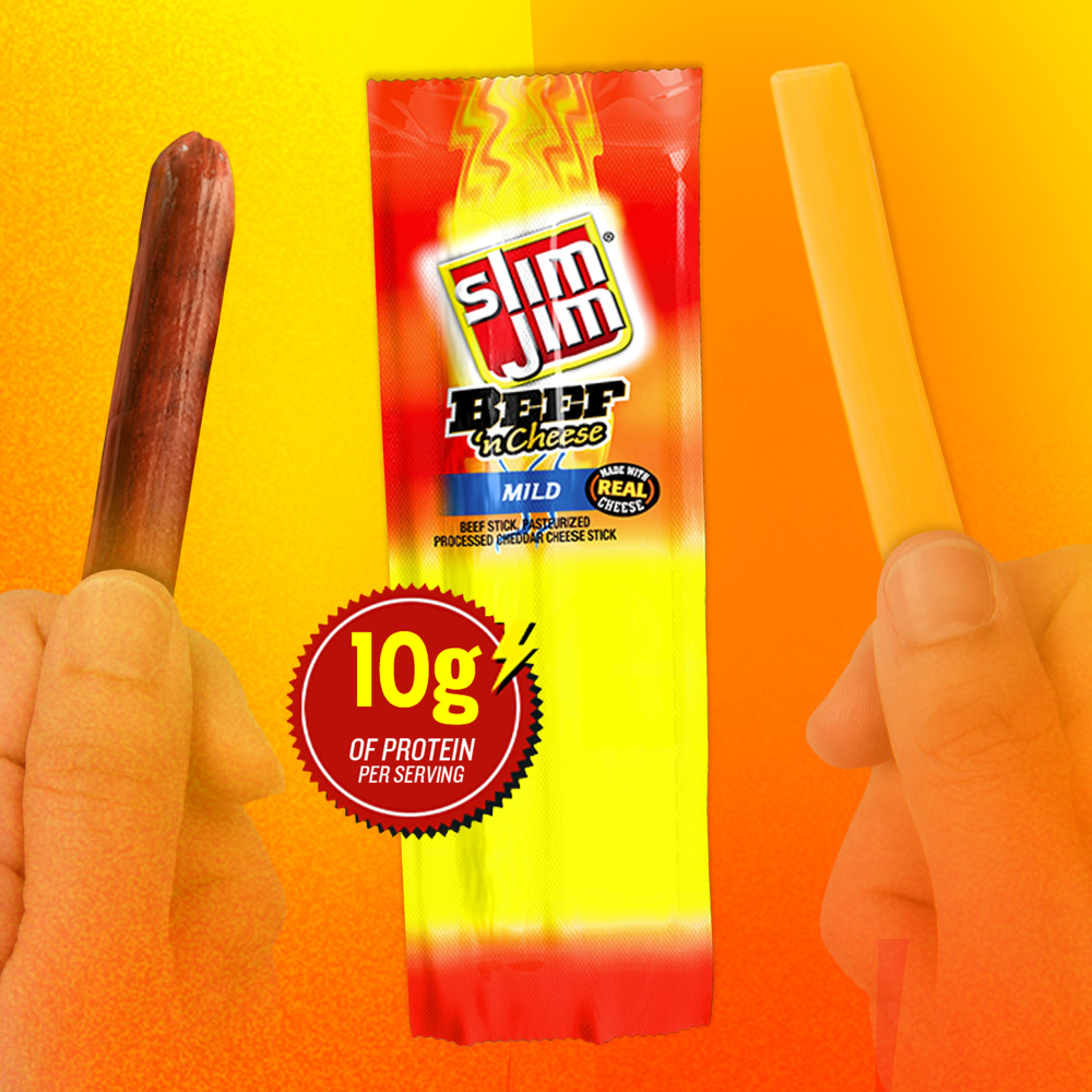 SLIM JIM Beef And Cheese Stick | Conagra Foodservice