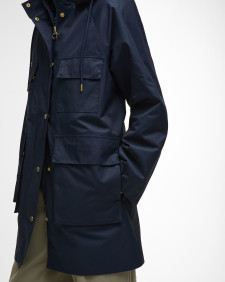 Khai Waterproof Jacket Dark Navy/Rosemary Tartan