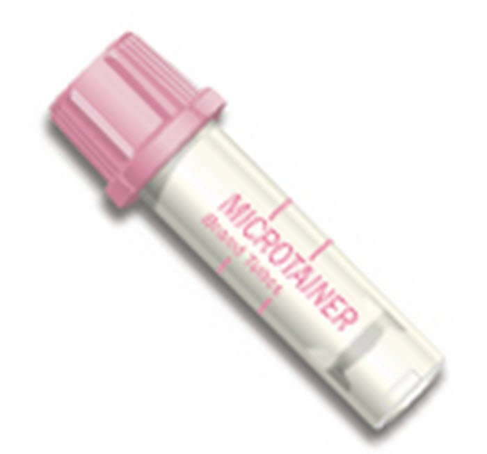 BD Microtainer Capillary Blood Collection Tube, 250 to 500 L, 15.3 x 46 mm MK 229615