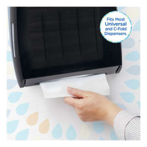 KIM01500, Kimberly Clark, Kleenex, Folded Towel, C-Fold, 1 ply, White