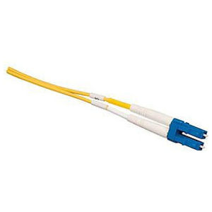 Singlemode Duplex LC to SC Fiber Optic Patch Cord, 25 M