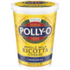 Polly-O Original Ricotta Cheese Whole Milk, 48 oz Tub