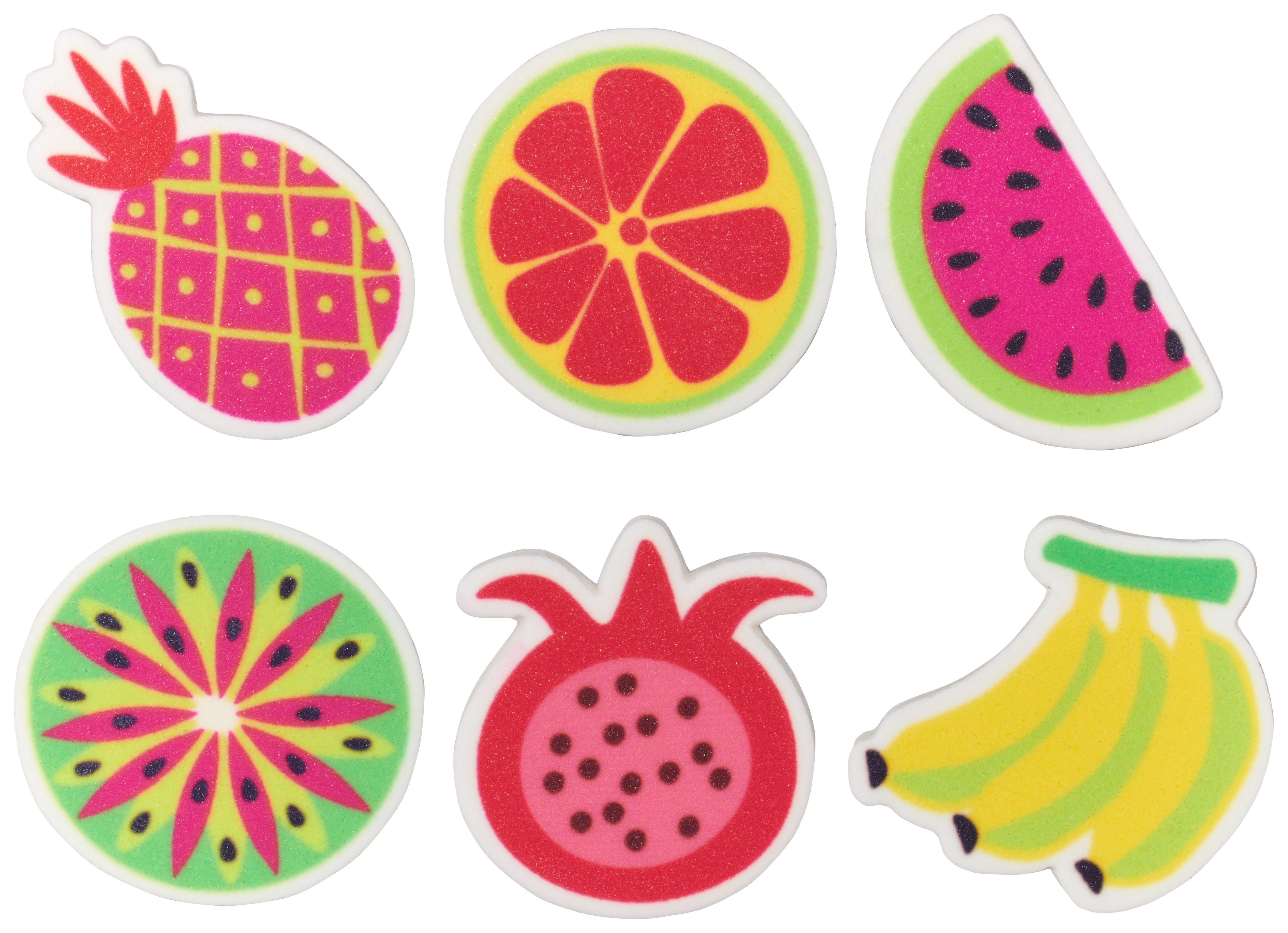 Vibrant Fruit Sweet Décor™ Printed Edible Decorations DecoPac