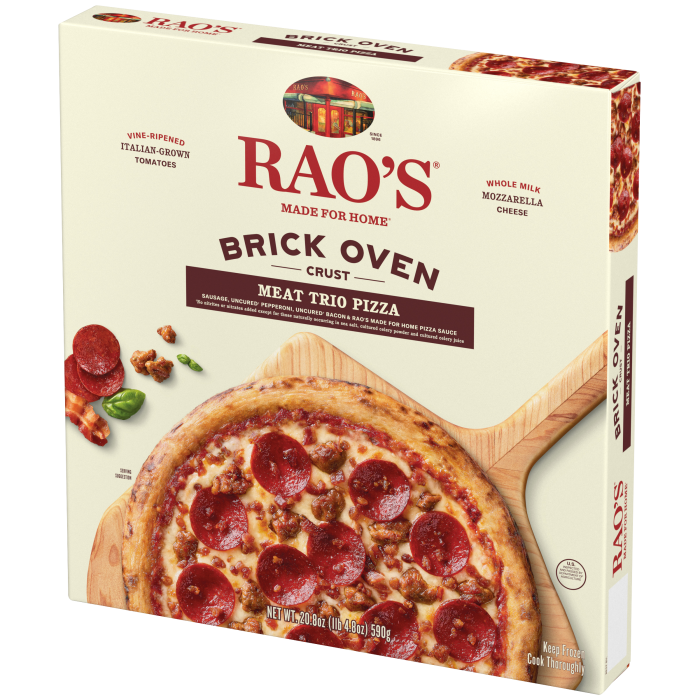 Meat Trio Frozen Pizza, 20.8 oz - Right angle Image