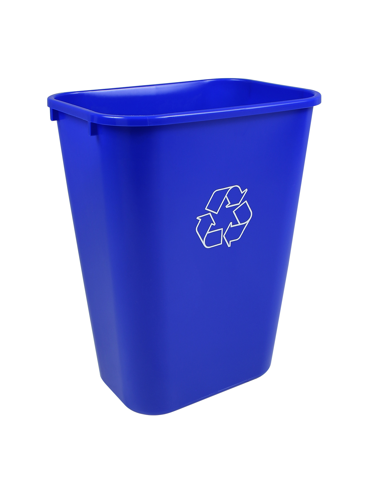 RECYCLING & WASTE BASKET (8 Pack) – Single – Kit – 41 Q – Mobius Loop – Blue