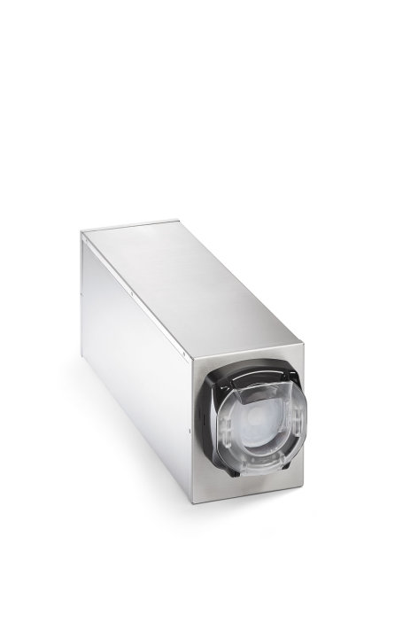 Configurable Stainless Steel Dispenser Cabinets with LidSaver® 3 Lid Dispenser Options
