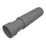 PVC Coupling, PVC, 2 in.